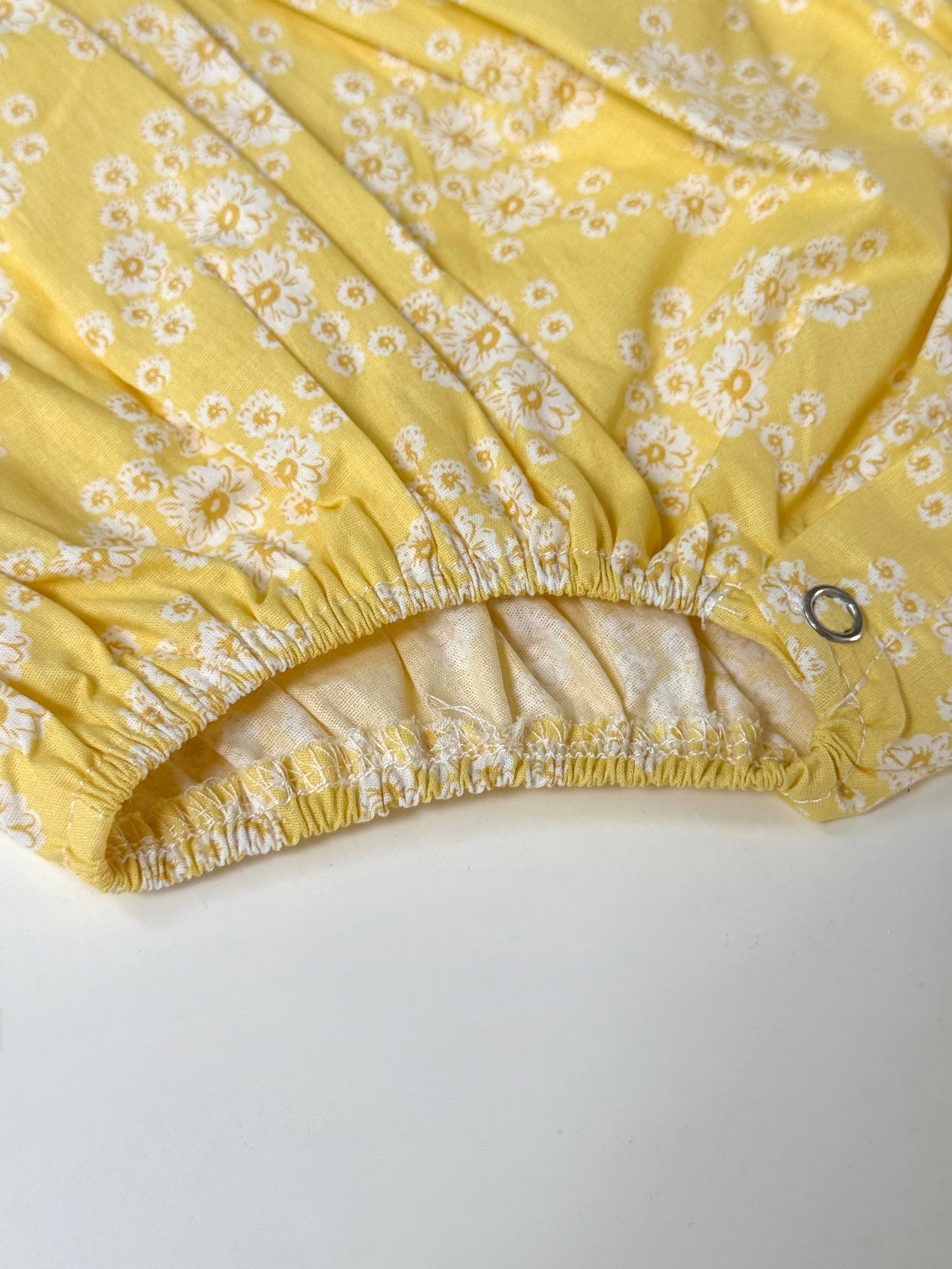 Pelele Drapeado Tirantes Amarillo