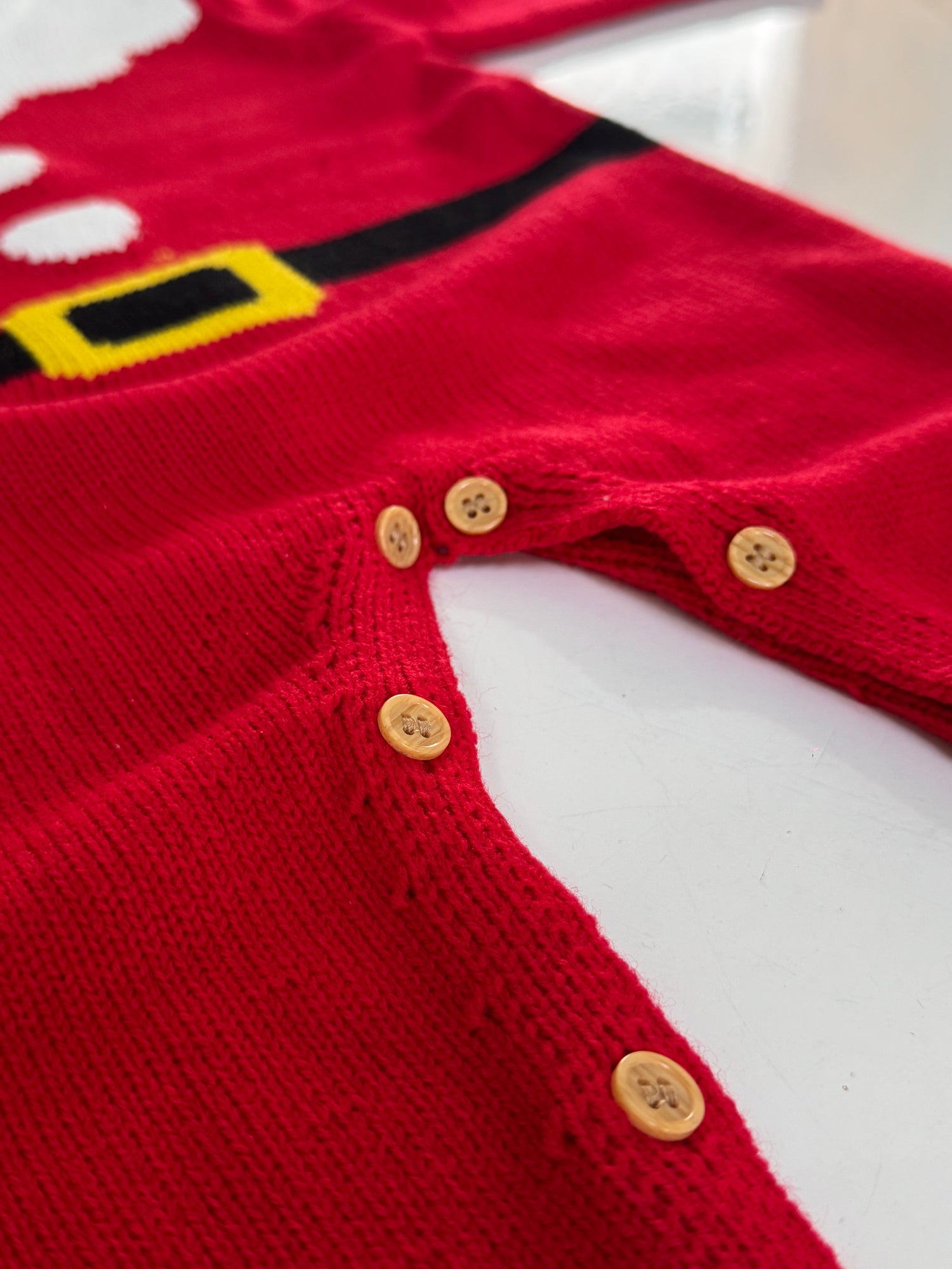 Pelele Traje de Santa con Gorro